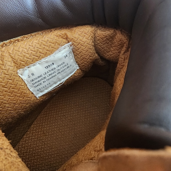 Timberland Leather Upper Boots  size 6M - Picture 6 of 7